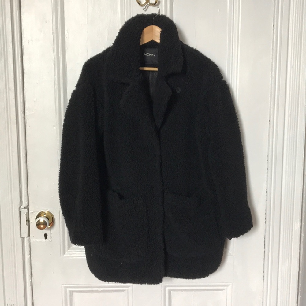 Monki Teddy Coat